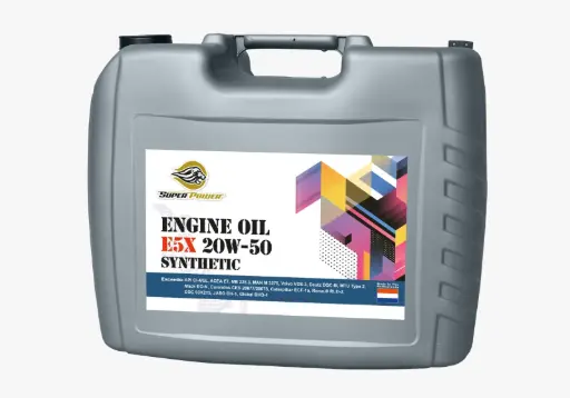 Super Power ENGINE OIL E5X 20W-50 SYNTHETIC